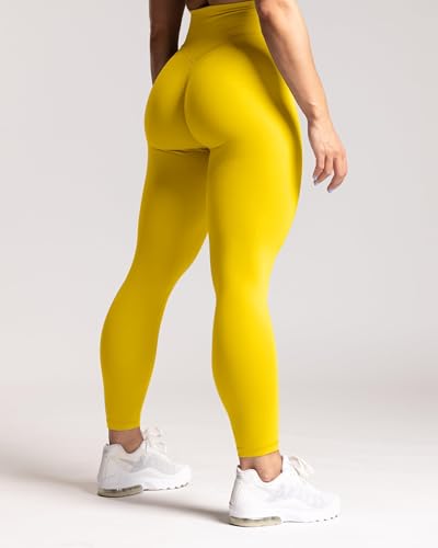 Olmlmt No Front Seam Workout Leggings for Women Tummy Control Butt Lifting Leggings Buttery Soft Gym Yoga Pants