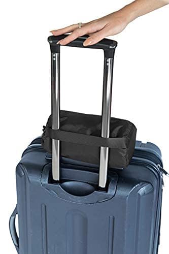 Image of BlueHills Ultra Compact Travel Blanket 2 Pack Large Soft Cozy Portable Blanket Sheet with Carry Case and for Flight Airplane Car Layover Camping Hotel C203-2PK-Black
