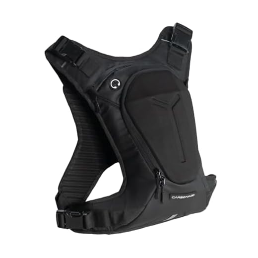 Carbonado Y 07 Hydration Backpack for 2 liters Water bladder capacity for motorcycling, cycling, trekking, running and outdoor adventure