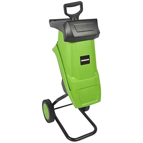 Tooltronix 2500W Electric Garden Shredder 50L Mulcher Waste Chipper Compost Mulch Cover