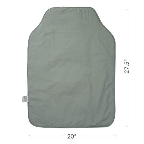 Natemia Baby Portable Diaper Changing Pad - Portable Changing Pad for Baby, Flexible Design for Travel, Machine Washable Percale Cotton, Made in Turkey, Baby Essentials