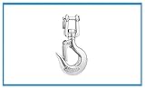 Dieser Schwenkhaken kann 360 Grad unter Arbeiten mit anderen Rigging-Zubehör rotieren, gleichzeitig können Sie den Hubwinkel in Willen wechseln.