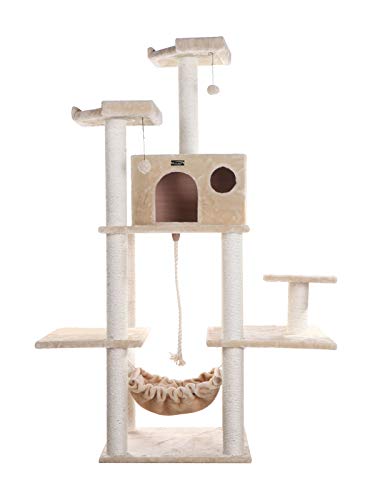 Armarkat A7202 72-Inch Cat Tree, Beige #TOP1
