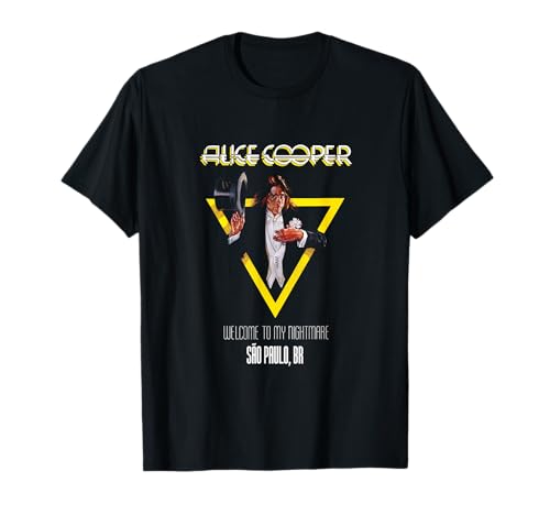Alice Cooper World Tour 2025 Sao Paulo Camiseta