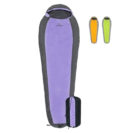 Teton Trailhead Lightweight Mummy Sleeping Bag
