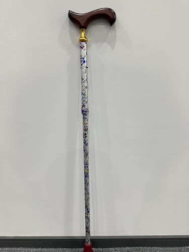 REHAND 杖 女性用 - 折りたたみ杖 軽量 (ラングーンクリーパー)