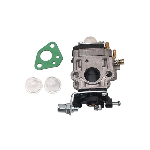 Carburador para cortacésped Cortasetos multiherramienta, 22cc, 26cc, 33cc, 34cc, desbrozadora, accesorios Strim, carburador de 11mm, 2 tiempos