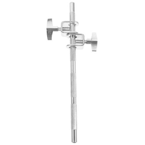 Soporte para cowbell de batería, abrazadera ajustable fácil, soporte para cowbell miniatura 6