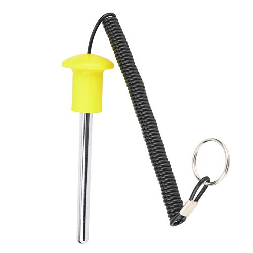 Pilha de peso, acessórios de pino de pilha de peso Pilha de peso magnético amarelo durável Fitness S