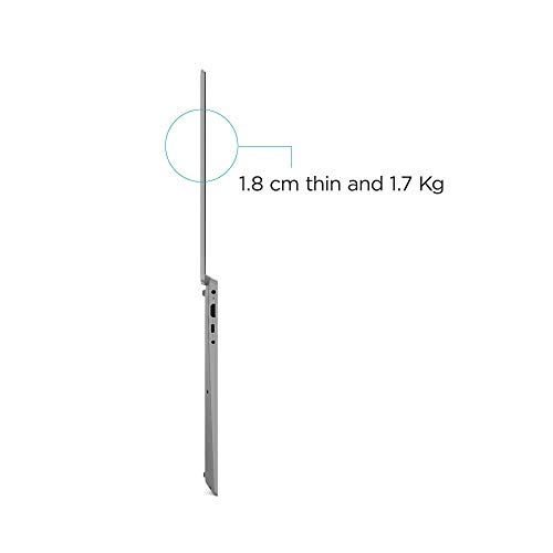 Image of Lenovo IdeaPad S340 10th Gen Intel Core i5 14 inch (35.56cms) Full HD IPS Thin and Light Laptop (8GB /1TB HDD + 256GB SSD /Windows 10 /MS Office 2019 /Platinum Grey /1.6Kg), 81VV00KKIN