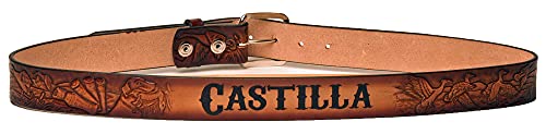 Duck Hunting Leather Name Belt Custom Personalized for Men and Women4