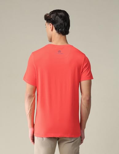 Image of U.S. Polo ASSN. Brand Printed Cotton T-Shirts for Men - Slim Fit, Half Sleeves Mens Casual T Shirts