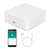 【Smart Multi-Mode Gateway】ZigBee 3.0 & Bluetooth & Mesh Hub, App Fernbedienung, Intelligente Bridge Wireless Smart Home Gateway Sprachsteuerung über Alexa/Google Home (nur Surpport Tuya Smart Devices)