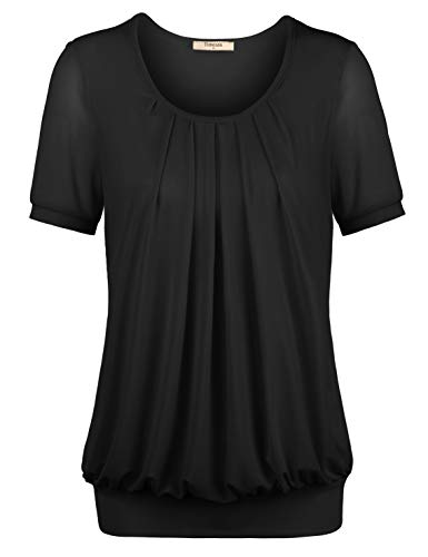 black formal shirts for women,Timeson 