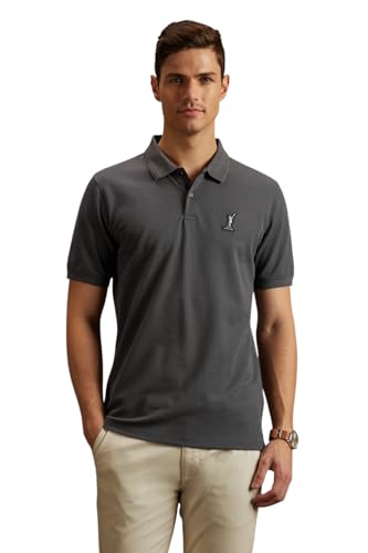 Image of Peter England Men's Cotton Regular Fit T-Shirt