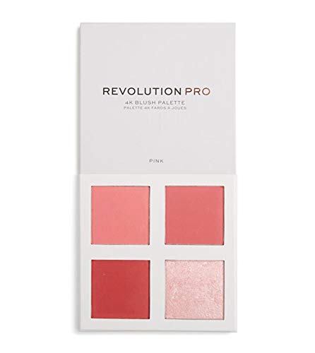 Makeup Revolution Pro 4K Blush Palette, Pink