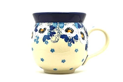 Taza de cerámica artesanal Polish Pottery 11 oz miniatura 2