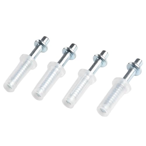 Durable 12 piezas Bisagra Pivotante con Guía Superior Rueda para Puerta de Gabinete Doble Plegable Metal (Tamaño A) miniatura 3
