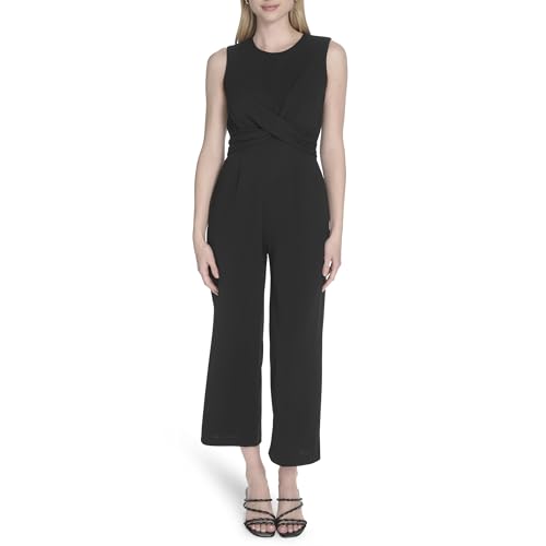 Calvin Klein Womens Dresses Jumpsuit Black 10