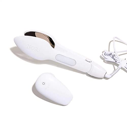 The Nori Clothing Care Bundle includes a Compact Iron & Steamer and a Rechargeable Fabric Shaver & Lint Remover. Perfect for pressing, steaming, and refreshing clothes with ease (White)