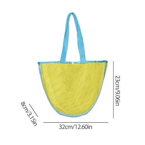 Bolsa de playa de malla grande para vacaciones de verano 5