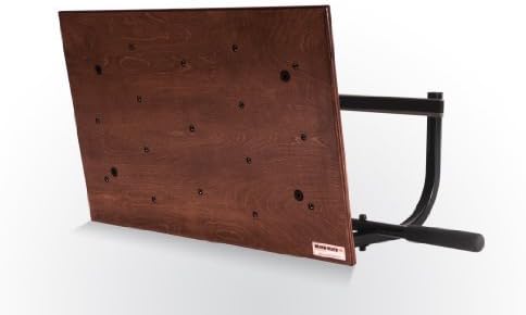 Blank Slate Climbing Trainer Hangboard - Classic Adujustable Hangboard Workout, Rock Climbing Wall Board, Climbing Gym, Indoor Climbing, Climbing Training, Rock Climbing Exercises