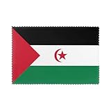 Tischsets mit Flagge der Westsahara, 6 Stück, für Innen- & Außenbereich, waschbar, für Urlaub, Abendessen, Dekoration