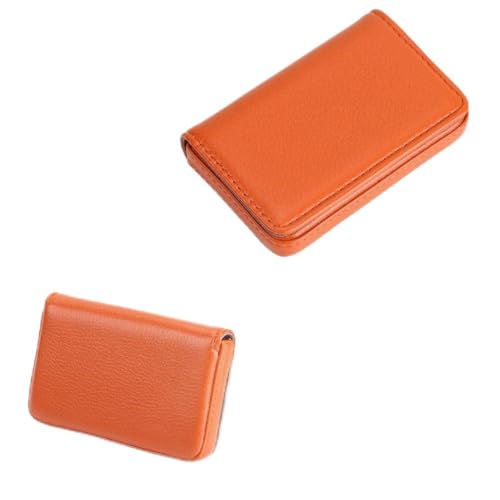 Women Men Business Card Holder PU Leather Wallet PU Leather Businessman Style Credit Ca