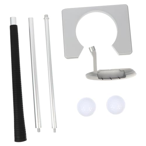 NULYLU Golf Putting for Golfers Portable Lightweight 3-Section Putter Zinc Alloy Construction for Travel Practice