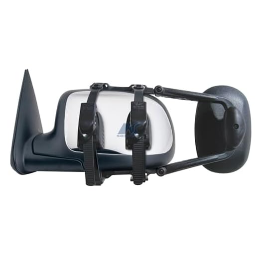Fit System 3891 Deluxe Universal Clip-on Trailer Towing Mirror