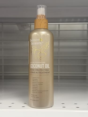 Image of Better Beauty Ultra Hydrating Coconut Oil 10-in-1 Protecting Leave in Treatment, 8 Fl Oz