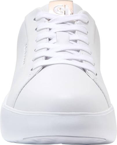 Cole Haan Cole Haan Women's Grand Crosscourt Joy Platform Sneakers, Optic White/Rose Gold, 7-B US