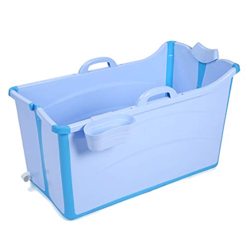 BAHLDOW Mini vasche da Bagno autoportanti Pieghevoli Vasca idromassaggio Portatile Vasca da Bagno a Immersione con Schienale Vasca da Bagno a Immersione Totale for Esterni Giapponese for Box Doccia