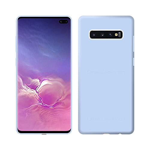 Image of Case Creation Luxurious OG Series for Samsung Galaxy S10+ Case Cover,Anti-Dirty Slim Case Frosted Matte Cute Candy TPU Raised Bezel (Splash of Color) Back Cover for Samsung S10+ -Purple