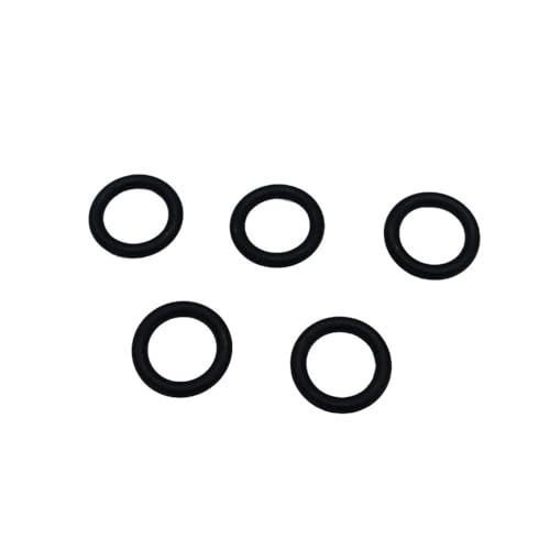 Kit com 5un Anel Oring Ponta Lado Mangueira Compatível com Lavajato Lavor Wash Brava 1900 Compressor