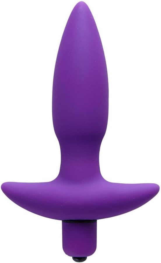 Aria Vibrating Silicone Anal Plug- Medium