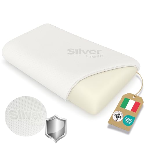 Dream Cuscino Memory Foam Cervicale a Saponetta alto 12 cm - Cuscino...