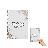 Hochzeits-Checklisten-Planer, Hochzeitsvorbereitung und Terminplaner-Management-Tagebuch, perfektes Hochzeitsorganisations-Notizbuch