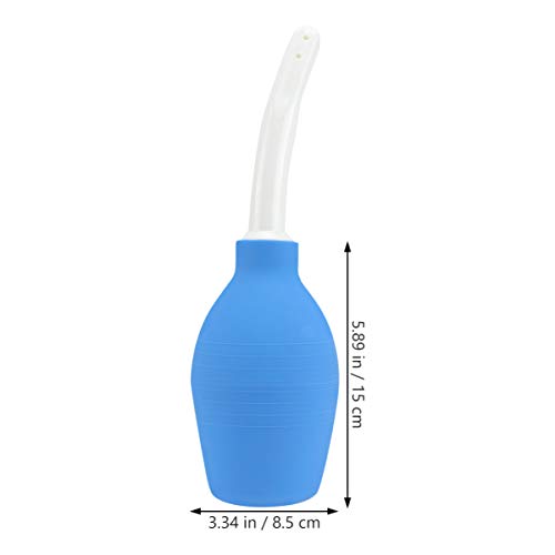 Lâmpada de Enema Artibetter Anal Cleaner Duche Silicone Vaginal Cleaner para Homens e Mulheres 310ML