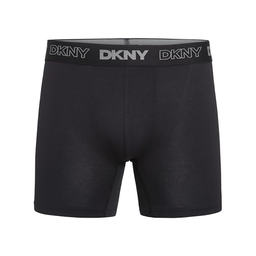 DKNY Mens Eco-Active Soft Boxer Briefs Underwear 3-Pack4