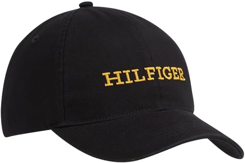 Tommy Hilfiger Gorra de béisbol Hombre Basecap, Negro (Black), Talla Única