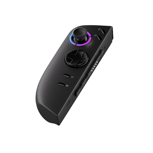 Lenovo Mando Izquierdo Legion Go 2 (Conexión Inalámbrica, USB-C, Conector Pogo, Alcance 10 mts, Ligero, Joysticks y Disparadores de Efecto Hall, Compatible con Legion Go 1) - Negro