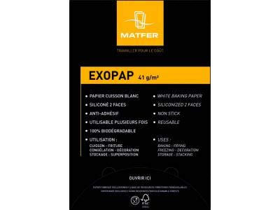 Matfer EXOPAP53X32 500-MT320203 - Papel para hornear