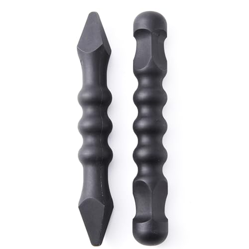 Xylarnoveth 2-Pack Yawara Stick – Koga SD1 Palm Stick Set, 6.5 Inch Made of High Impact Polymer - Good for Security and Sports
