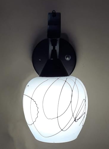Image of GreyWings Dolphin Shape Wall Hanging Lamp, Brown and White,Bulb Not Included, Pack of 4