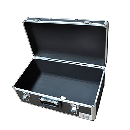 Transportkoffer mit hochwertigem Aluminiumrahmen, stoßfestem ABS Korpus und hochwertigen Metallverschlüssen, abschließbar. Maße B x T x H: 48 x 26 x 21 cm, 27 Ltr. Volumen! TOP