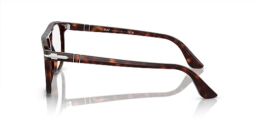 Image of Persol mens Po3329v Greta Aviator Prescription Eyewear Frames
