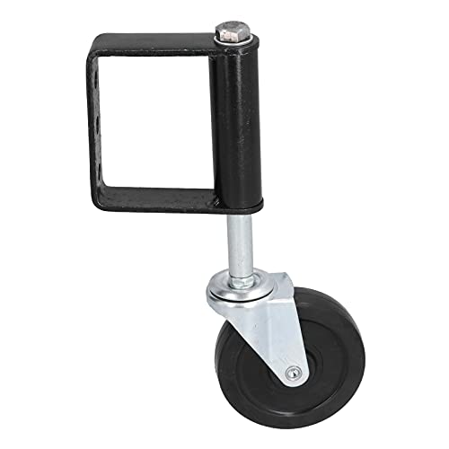 Roue de portail à ressort pour ouvrir facilement une barrière lourde