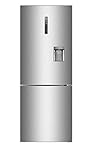 Haier C3FE744CMJW Kühl-Gefrierkombination / Wasserspender mit Wassertank / 70 cm Breite / MyZoneFach / Total No Frost / Inverter Kompressor / Edelstahl