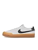 Nike Men's Court Shot Shoes, White/Black-Gum Light Brown, 10.5